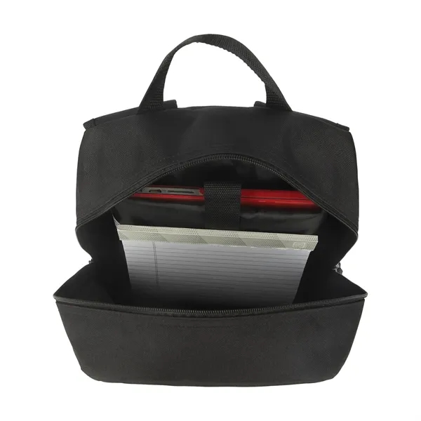 Virtu RPET Laptop Backpack - Virtu RPET Laptop Backpack - Image 13 of 15