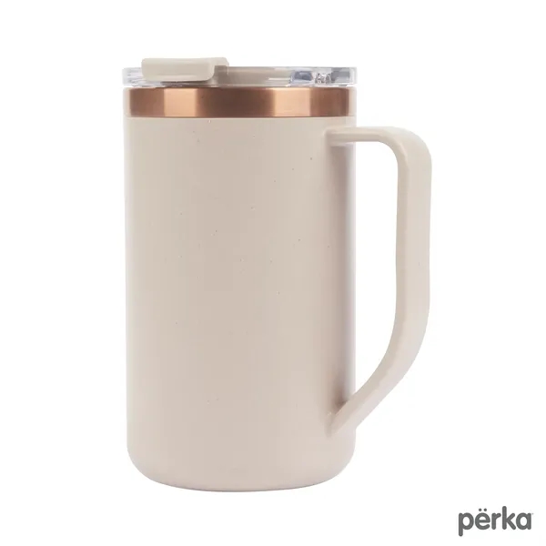 Perka® Guji 15 oz. Recycled Steel and Coffee Grounds Mug - Perka® Guji 15 oz. Recycled Steel and Coffee Grounds Mug - Image 9 of 27