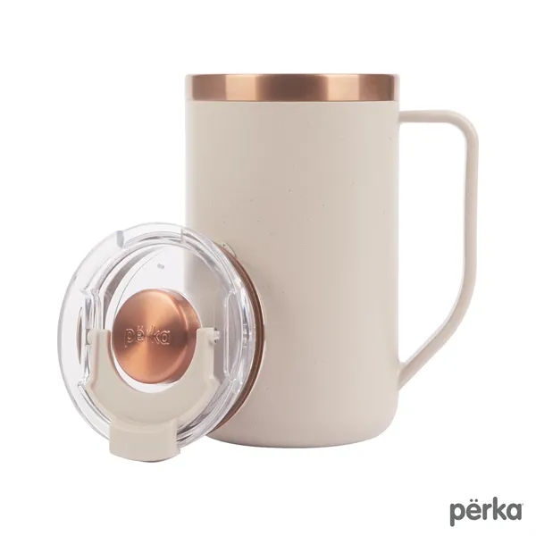 Perka® Guji 15 oz. Recycled Steel and Coffee Grounds Mug - Perka® Guji 15 oz. Recycled Steel and Coffee Grounds Mug - Image 11 of 27