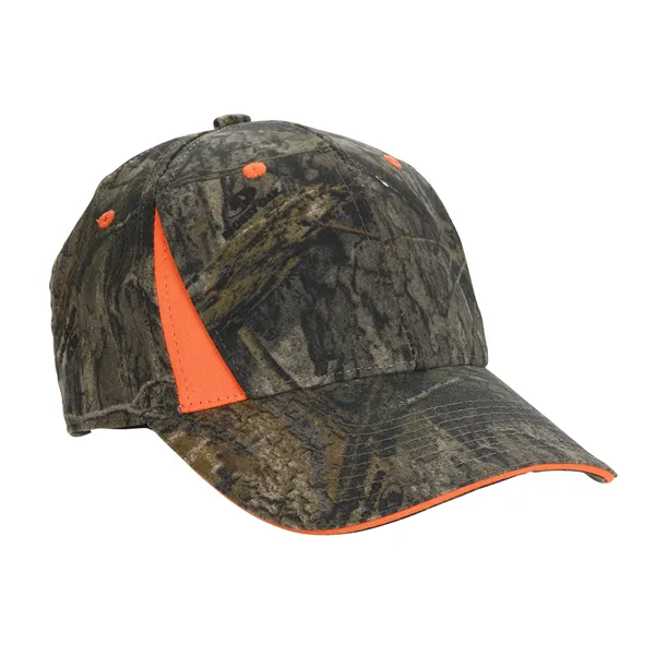 Camo Cap With Blaze Inserts - Camo Cap With Blaze Inserts - Image 0 of 12