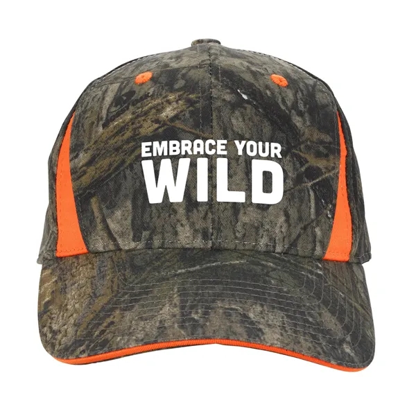 Camo Cap With Blaze Inserts - Camo Cap With Blaze Inserts - Image 4 of 12