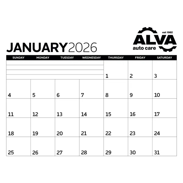 Triumph® Calendars Small Monthly Desk Pad - Black & White...