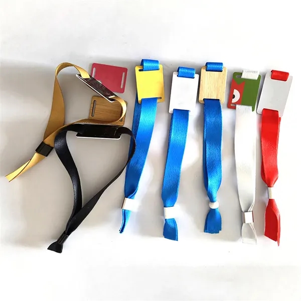 Wristband with Bead and Card,RFID Event Wrist band - Wristband with Bead and Card,RFID Event Wrist band - Image 1 of 3