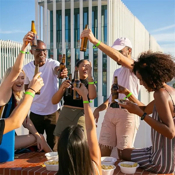 Wristband with Bead and Card,RFID Event Wrist band - Wristband with Bead and Card,RFID Event Wrist band - Image 2 of 3