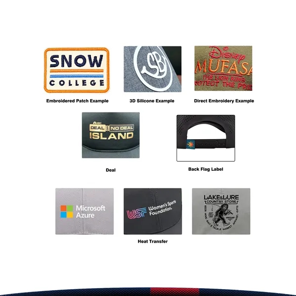 Kailun Polyester Dobby Performance Cap - Kailun Polyester Dobby Performance Cap - Image 3 of 6