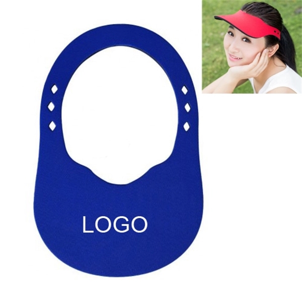 Neoprene Sun Visor Hat - Neoprene Sun Visor Hat - Image 0 of 4