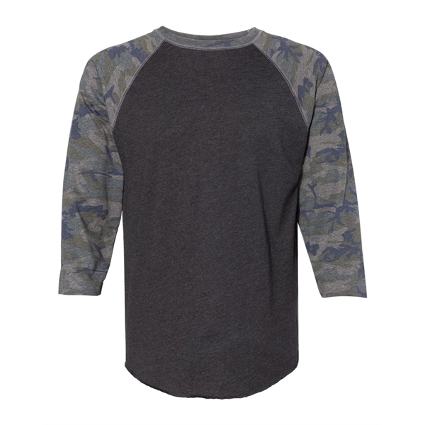 LAT Baseball Fine Jersey Three-Quarter Sleeve Tee - LAT Baseball Fine Jersey Three-Quarter Sleeve Tee - Image 39 of 48