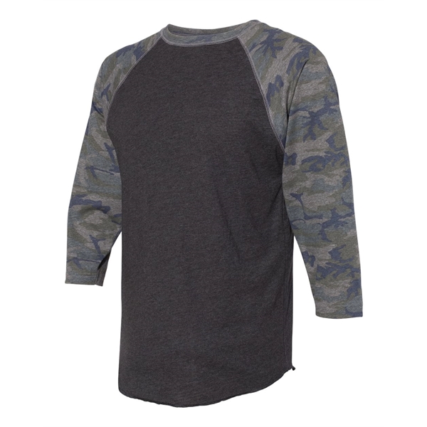 LAT Baseball Fine Jersey Three-Quarter Sleeve Tee - LAT Baseball Fine Jersey Three-Quarter Sleeve Tee - Image 40 of 48