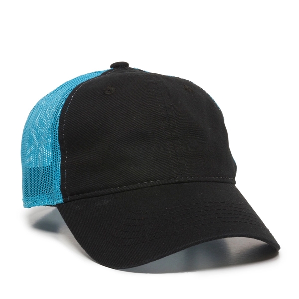 Heavy Garment Washed Mesh Back Cap - Heavy Garment Washed Mesh Back Cap - Image 30 of 38