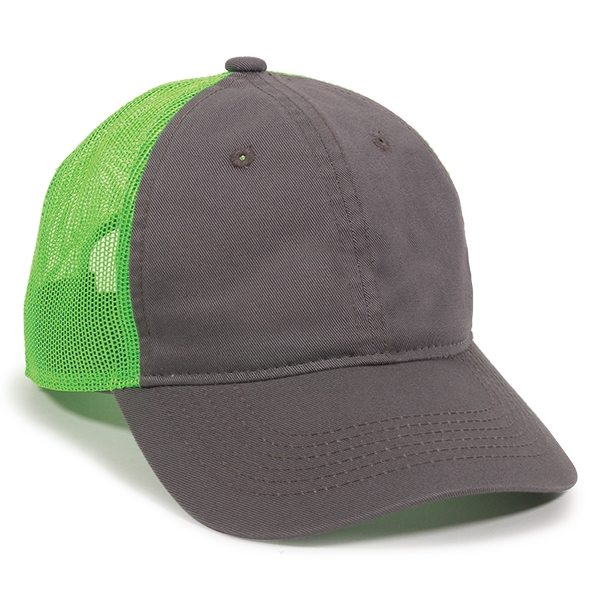 Heavy Garment Washed Mesh Back Cap - Heavy Garment Washed Mesh Back Cap - Image 33 of 38