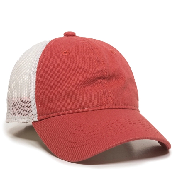 Heavy Garment Washed Mesh Back Cap - Heavy Garment Washed Mesh Back Cap - Image 36 of 38