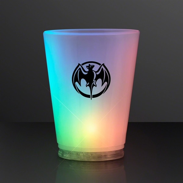 2 oz. Light Up Shot Glasses, Color Change LED - 2 oz. Light Up Shot Glasses, Color Change LED - Image 0 of 2