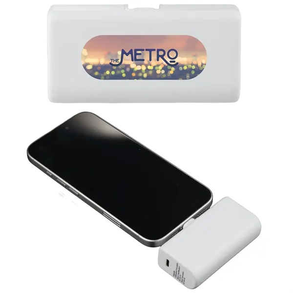 Stay Powered 1200 mAh Power Bank with Type-C Tip