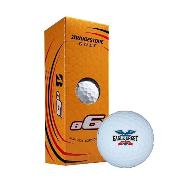 Bridgestone E 6 Soft Golf Balls - 3 Pack - Bridgestone E 6 Soft Golf Balls - 3 Pack - Image 0 of 5