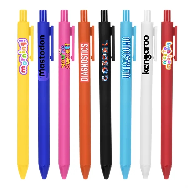Click-Type Gel Ink Pen in Vibrant Barrel Colors - Click-Type Gel Ink Pen in Vibrant Barrel Colors - Image 0 of 0