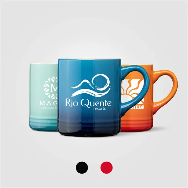 Corin Ceramic Ombre Silhouette Mug - 12oz - Corin Ceramic Ombre Silhouette Mug - 12oz - Image 0 of 5