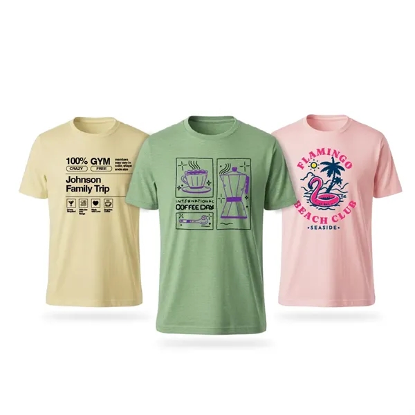 Full Color Bella Canvas T-Shirt, Single Side, Large Size - Full Color Bella Canvas T-Shirt, Single Side, Large Size - Image 4 of 9