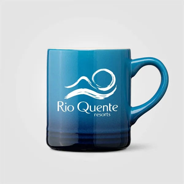 Corin Ceramic Ombre Silhouette Mug - 12oz