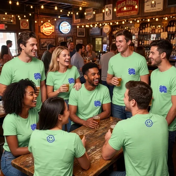 Full Color Bella Canvas T-Shirt, Double Side, 2 Pocket Size - Full Color Bella Canvas T-Shirt, Double Side, 2 Pocket Size - Image 5 of 9