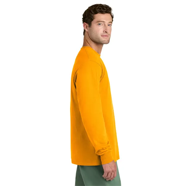 Port & Co Long Sleeve Core Cotton Tee. - Port & Co Long Sleeve Core Cotton Tee. - Image 54 of 164