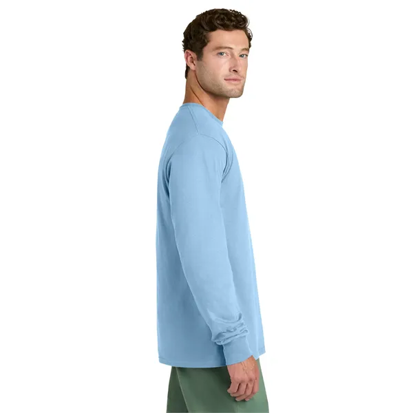 Port & Co Long Sleeve Core Cotton Tee. - Port & Co Long Sleeve Core Cotton Tee. - Image 64 of 164