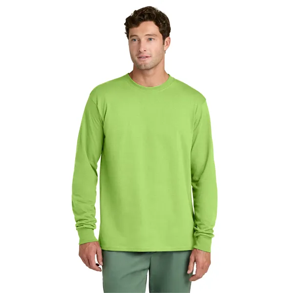 Port & Co Long Sleeve Core Cotton Tee. - Port & Co Long Sleeve Core Cotton Tee. - Image 67 of 164