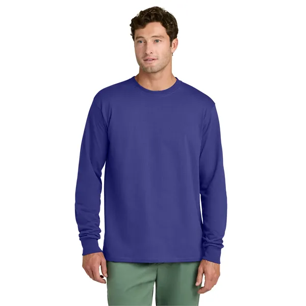 Port & Co Long Sleeve Core Cotton Tee. - Port & Co Long Sleeve Core Cotton Tee. - Image 78 of 164