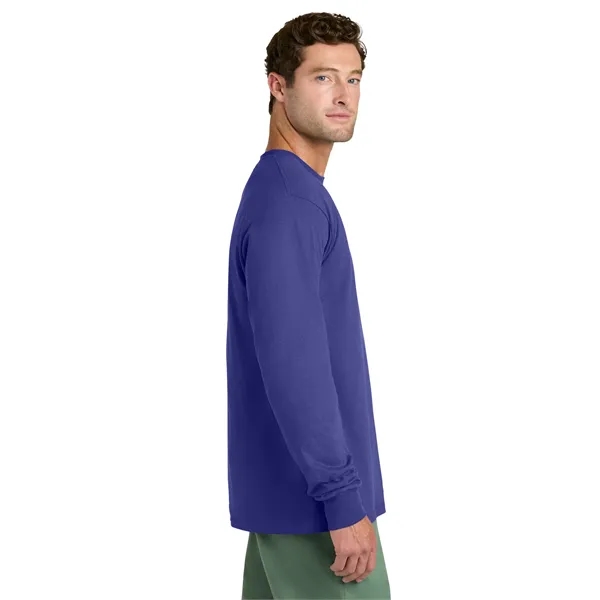 Port & Co Long Sleeve Core Cotton Tee. - Port & Co Long Sleeve Core Cotton Tee. - Image 81 of 164
