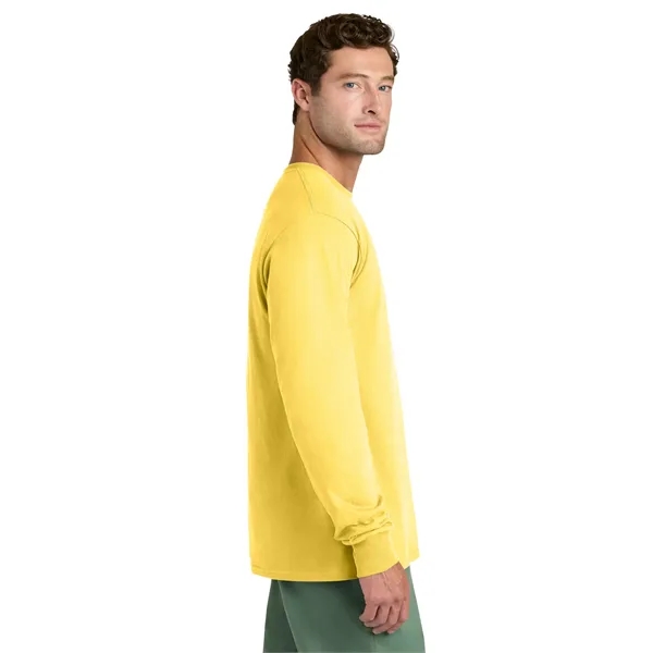 Port & Co Long Sleeve Core Cotton Tee. - Port & Co Long Sleeve Core Cotton Tee. - Image 96 of 164