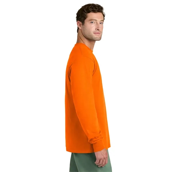 Port & Co Long Sleeve Core Cotton Tee. - Port & Co Long Sleeve Core Cotton Tee. - Image 109 of 164