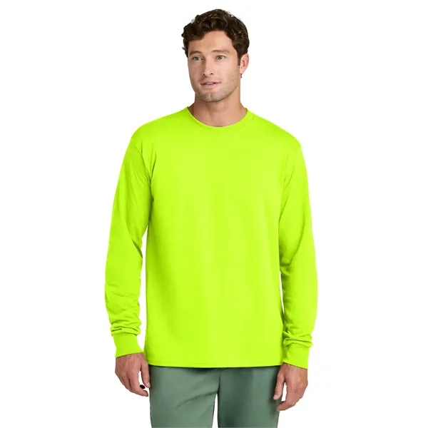 Port & Co Long Sleeve Core Cotton Tee. - Port & Co Long Sleeve Core Cotton Tee. - Image 112 of 164