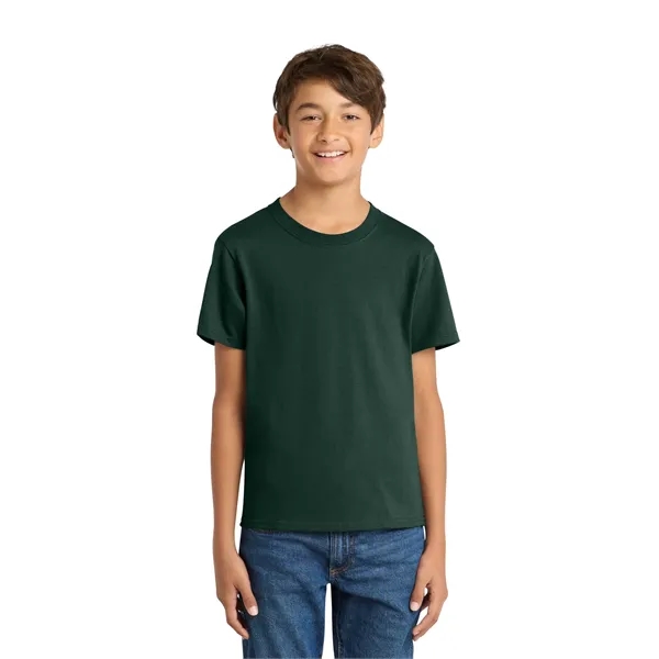 Port & Co Youth Core Cotton Tee. - Port & Co Youth Core Cotton Tee. - Image 20 of 284