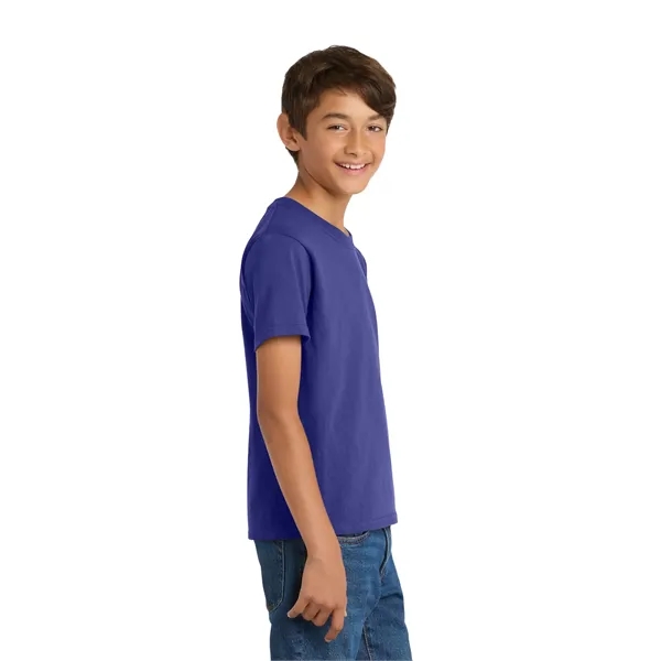 Port & Co Youth Core Cotton Tee. - Port & Co Youth Core Cotton Tee. - Image 60 of 284