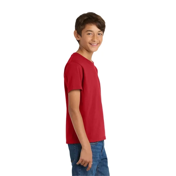 Port & Co Youth Core Cotton Tee. - Port & Co Youth Core Cotton Tee. - Image 65 of 284
