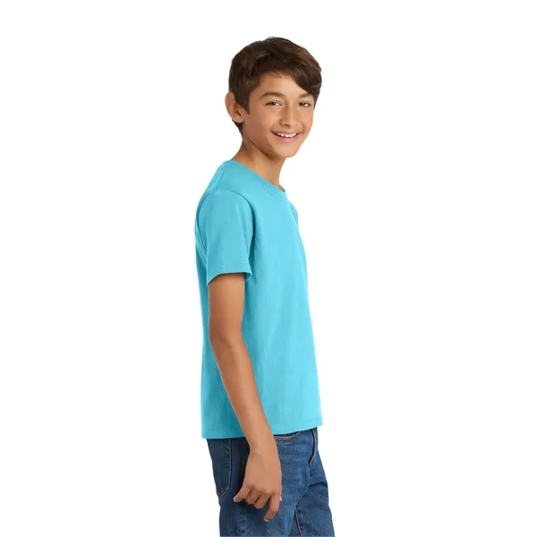 Port & Co Youth Core Cotton Tee. - Port & Co Youth Core Cotton Tee. - Image 90 of 284