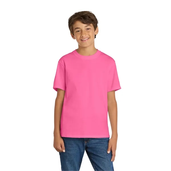 Port & Co Youth Core Cotton Tee. - Port & Co Youth Core Cotton Tee. - Image 118 of 284