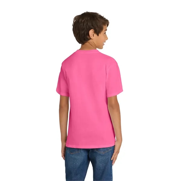 Port & Co Youth Core Cotton Tee. - Port & Co Youth Core Cotton Tee. - Image 119 of 284