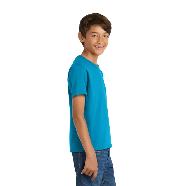 Port & Co Youth Core Cotton Tee. - Port & Co Youth Core Cotton Tee. - Image 130 of 284