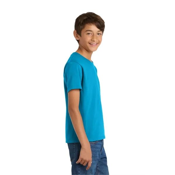 Port & Co Youth Core Cotton Tee. - Port & Co Youth Core Cotton Tee. - Image 148 of 284