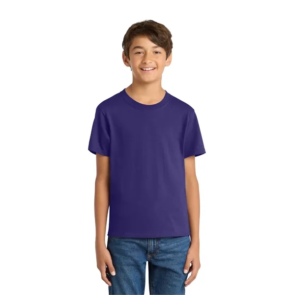 Port & Co Youth Core Cotton Tee. - Port & Co Youth Core Cotton Tee. - Image 193 of 284