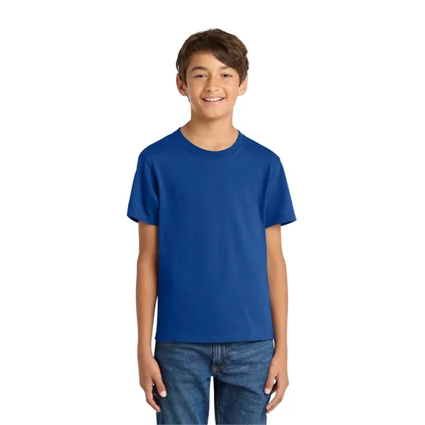 Port & Co Youth Core Cotton Tee. - Port & Co Youth Core Cotton Tee. - Image 197 of 284