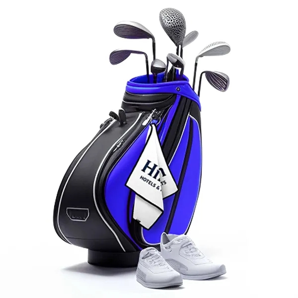 ProWaffle 12x12 rPET Golf Towel - ProWaffle 12x12 rPET Golf Towel - Image 13 of 16