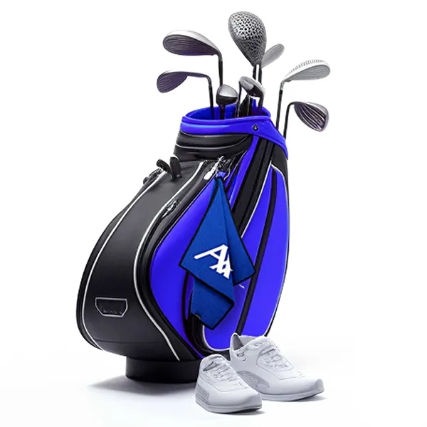 ProWaffle 12x12 rPET Golf Towel - ProWaffle 12x12 rPET Golf Towel - Image 14 of 16