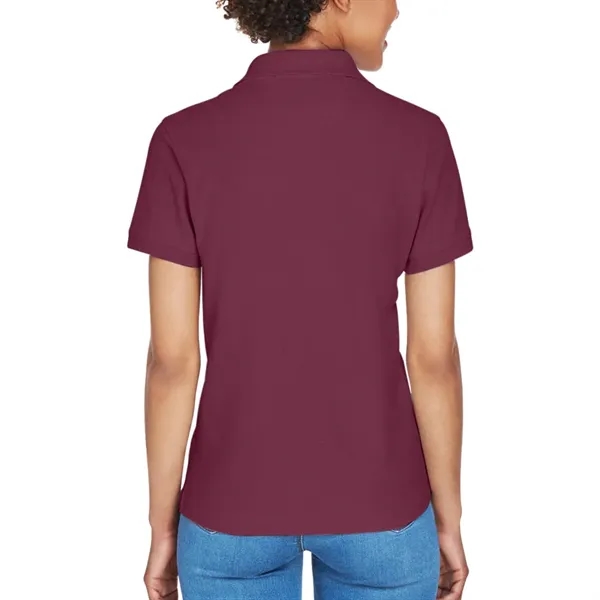 Devon & Jones Ladies' Short-Sleeve Y-Collar Polo Shirt - Devon & Jones Ladies' Short-Sleeve Y-Collar Polo Shirt - Image 5 of 58