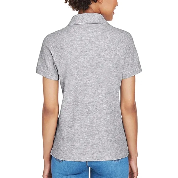 Devon & Jones Ladies' Short-Sleeve Y-Collar Polo Shirt - Devon & Jones Ladies' Short-Sleeve Y-Collar Polo Shirt - Image 34 of 58