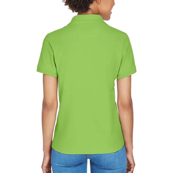 Devon & Jones Ladies' Short-Sleeve Y-Collar Polo Shirt - Devon & Jones Ladies' Short-Sleeve Y-Collar Polo Shirt - Image 37 of 58