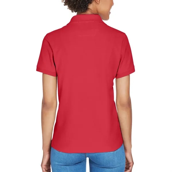 Devon & Jones Ladies' Short-Sleeve Y-Collar Polo Shirt - Devon & Jones Ladies' Short-Sleeve Y-Collar Polo Shirt - Image 43 of 58