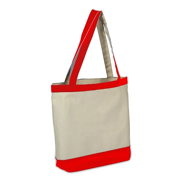 Accent Tote 16" x 14" x 4" Gusset  Bag - Accent Tote 16" x 14" x 4" Gusset  Bag - Image 10 of 11