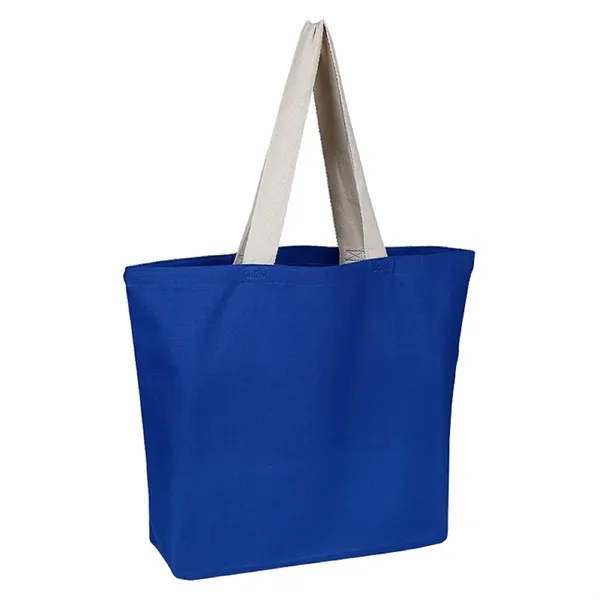 Canvas Beach 20" x 15" x 5" Gusset Bag - Canvas Beach 20" x 15" x 5" Gusset Bag - Image 9 of 9