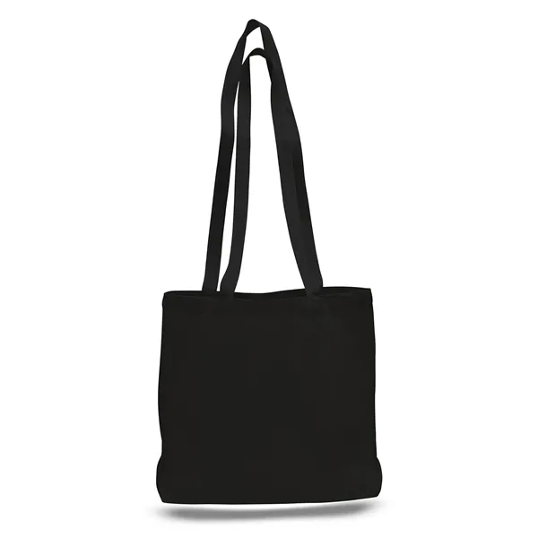 Large Canvas Messenger Bag 18"x14" w/ 4" Bottom Gusset - Large Canvas Messenger Bag 18"x14" w/ 4" Bottom Gusset - Image 5 of 9